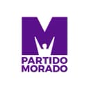 Logo de Partido Morado